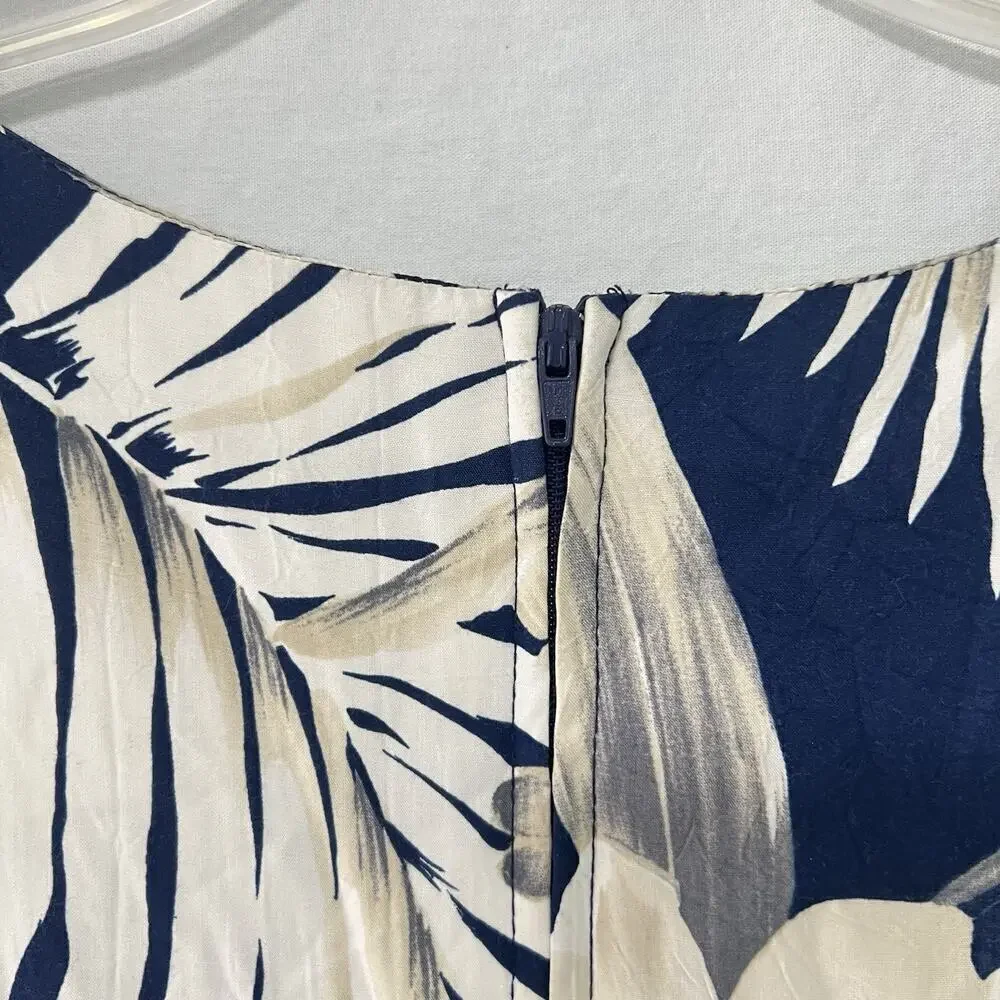 Vintage Tori Richard Honolulu Muumuu Maxi Dress Womens Small Floral Hawaiian - Picture 6 of 11